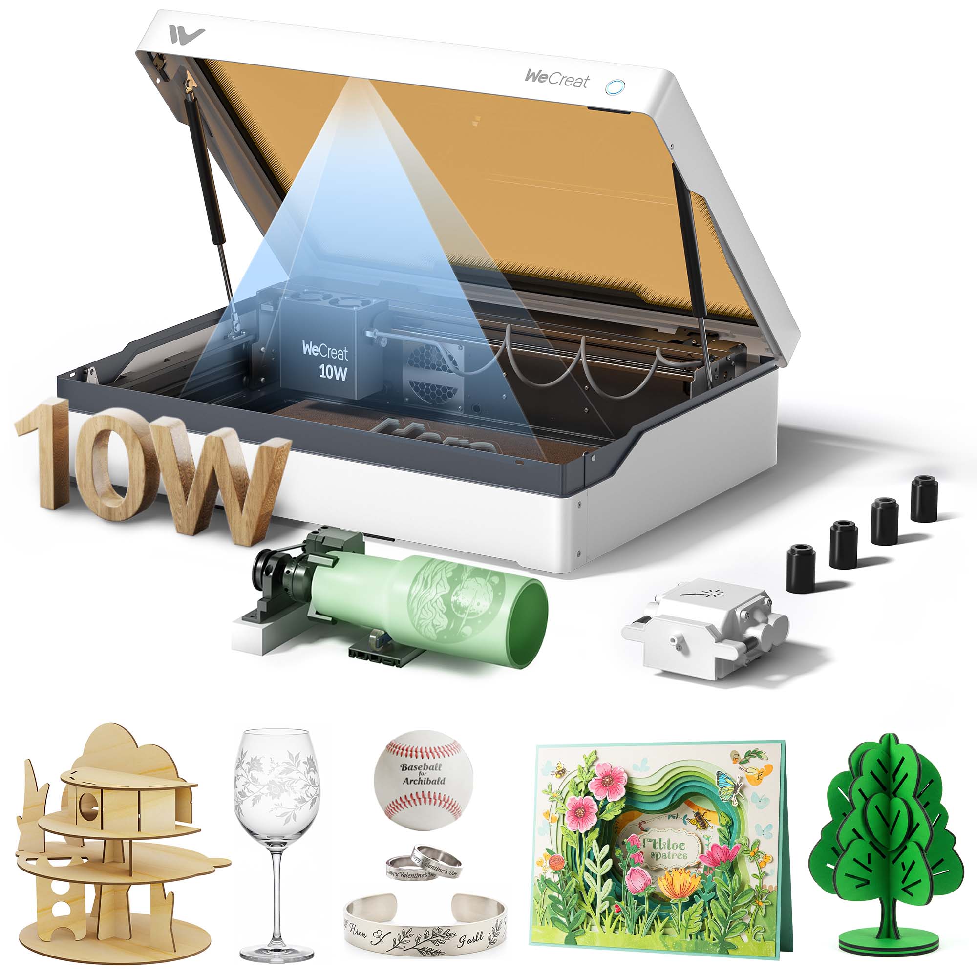 WeCreat Vista FlipLaser Engraver and Cutter - Image 12